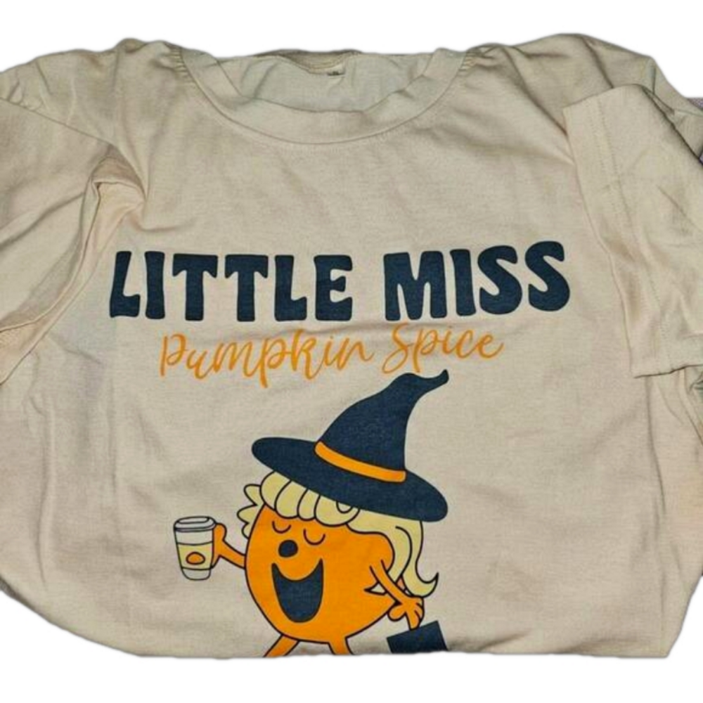 T shirt little miss pumpkin spice
